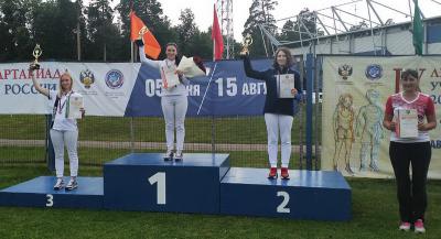 Рязанские лучницы завоевали медали первенства России в Подмосковье